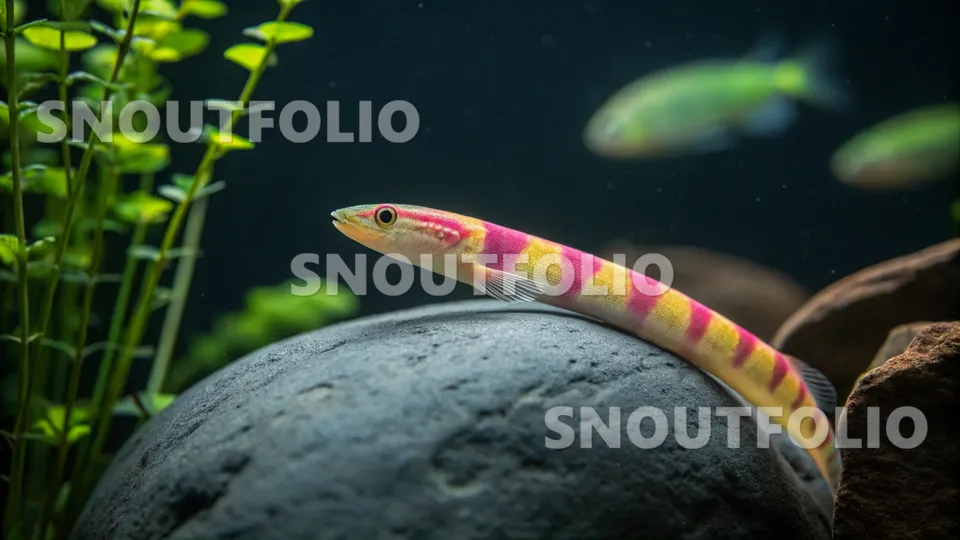 Quiet Companion of the Neon Kuhli Loach