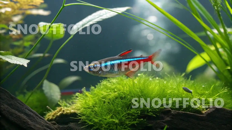 Witty Flare of the Neon Tetra