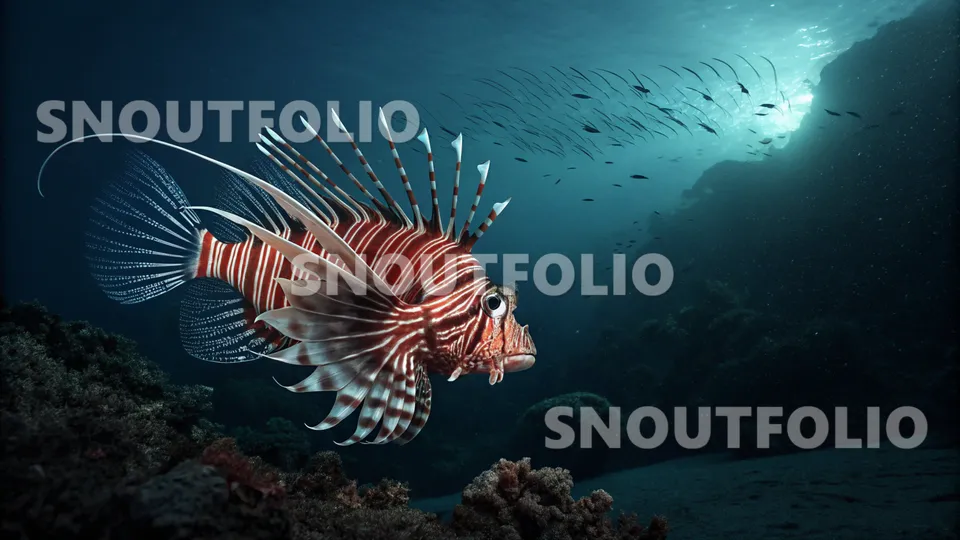 Curious Stride of the Lionfish