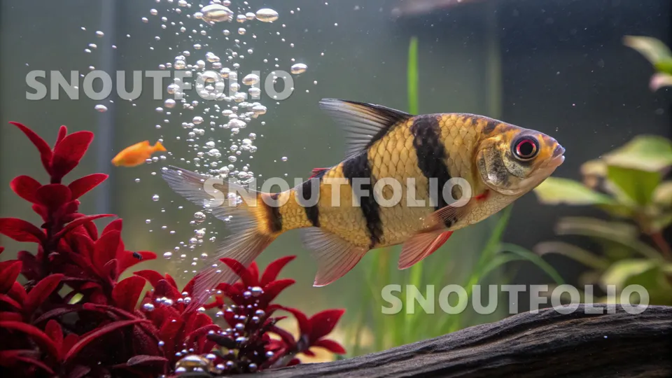 Majestic Whisper of the Tiger Barb