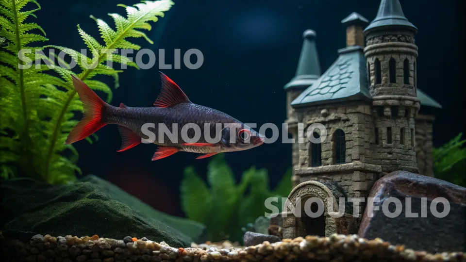 Quiet Whiff of the Red Tail Shark