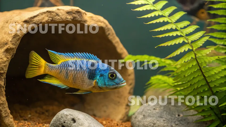 Gentle Whimsy of the Blue Ram Cichlid