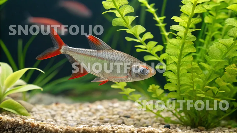 Graceful Spark of the Bloodfin Tetra