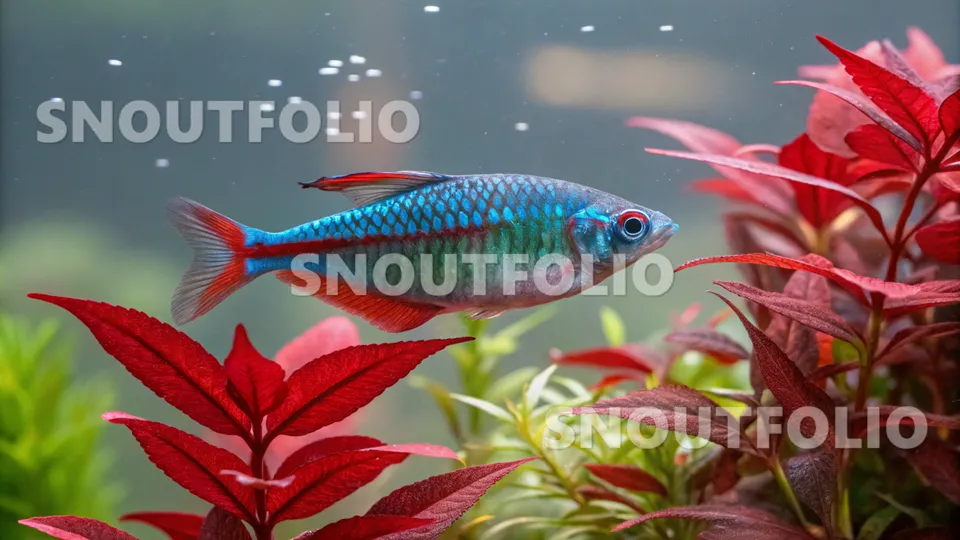 Curious Whimsy of the Dwarf Neon Rainbowfish