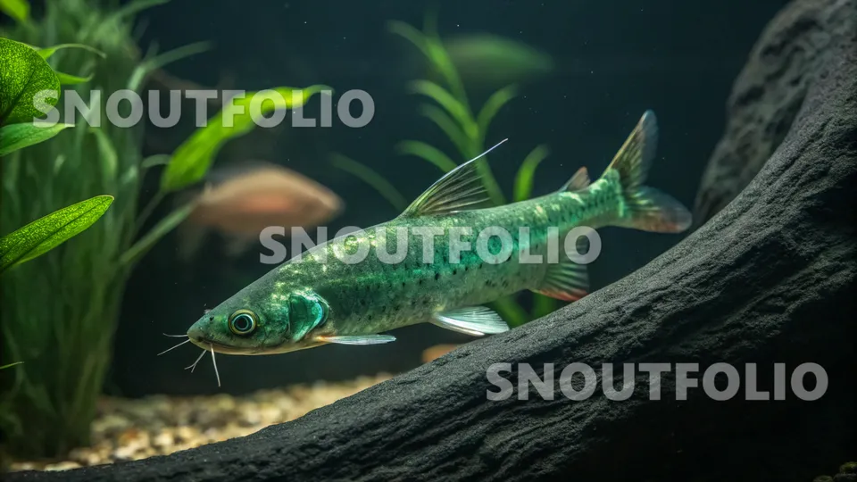 Golden Whisper of the Emerald Catfish