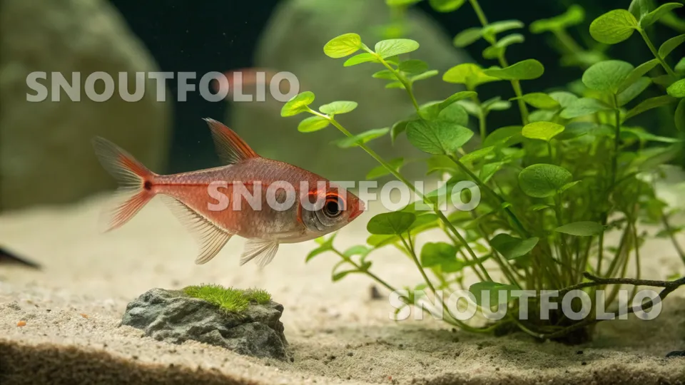 Quiet Wanderer of the Red Phantom Tetra