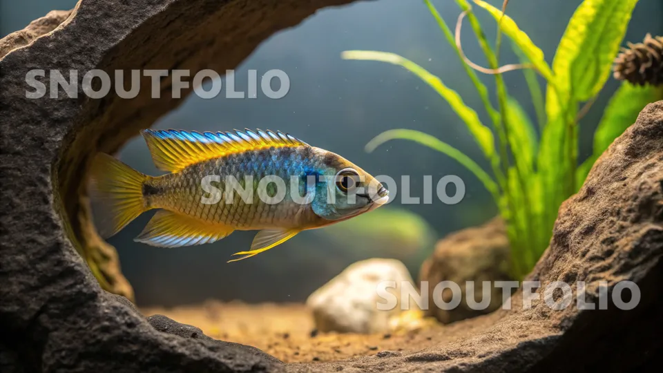 Majestic Stride of the Apistogramma