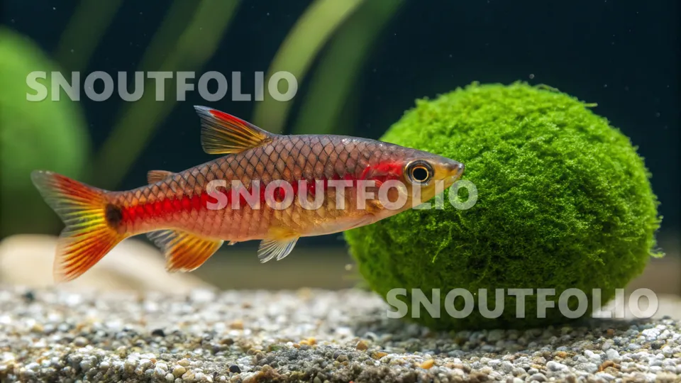 Vivid Sight of the Red Beckford’s Pencilfish