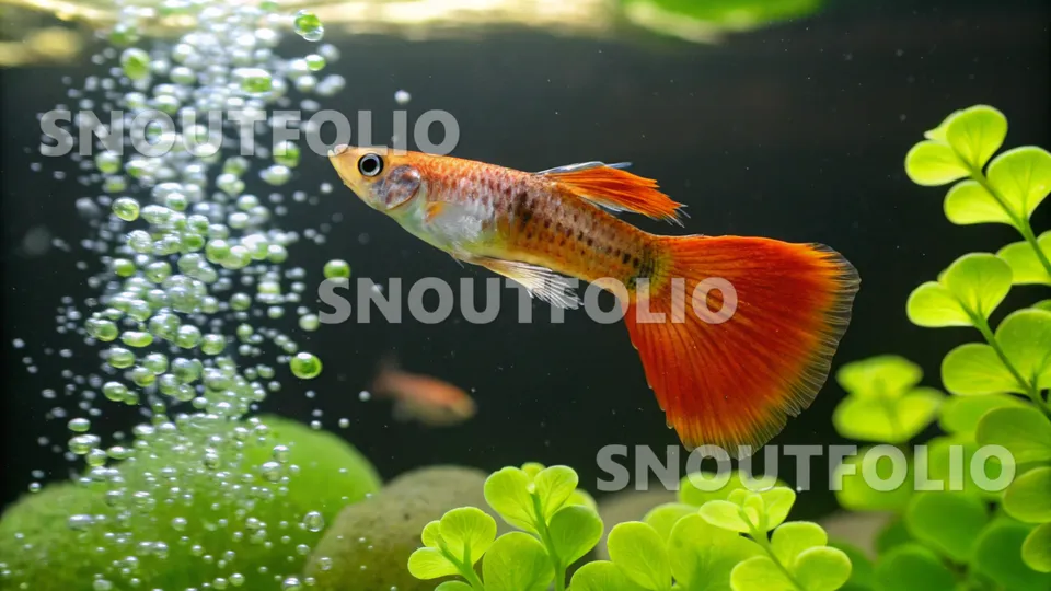 Bright Whiff of the Tangerine Guppy