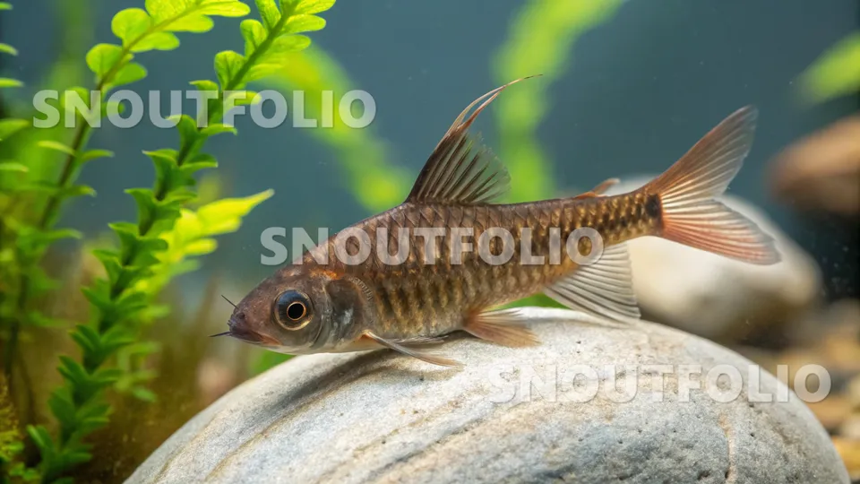 Vivid Gaze of the Bronze Corydoras
