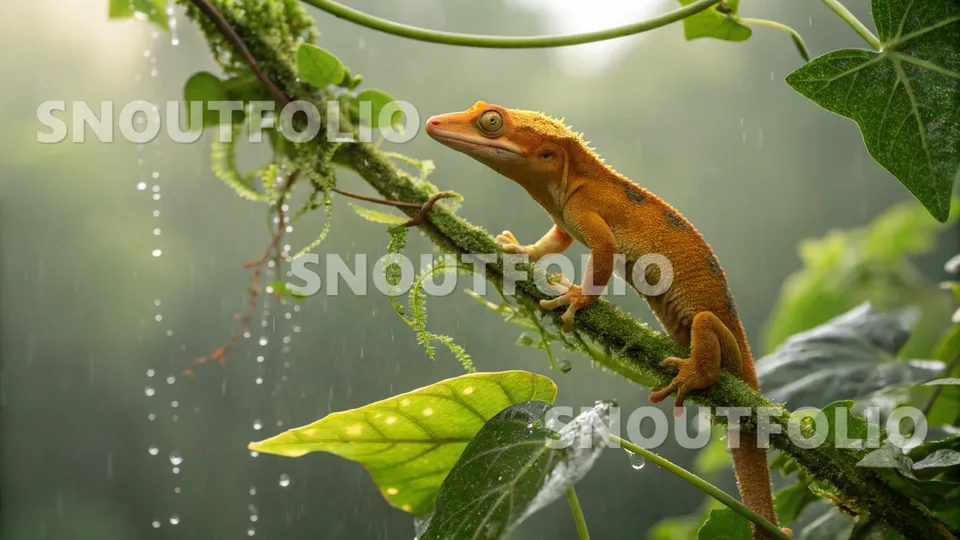 Wild Whiff of the Crested Gecko