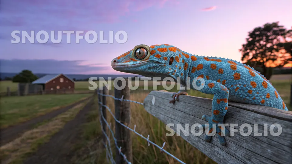 Mighty Sight of the Tokay Gecko