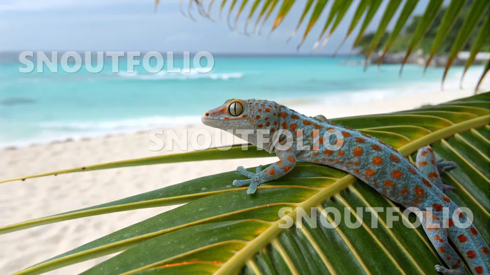 Radiant Journey of the Tokay Gecko