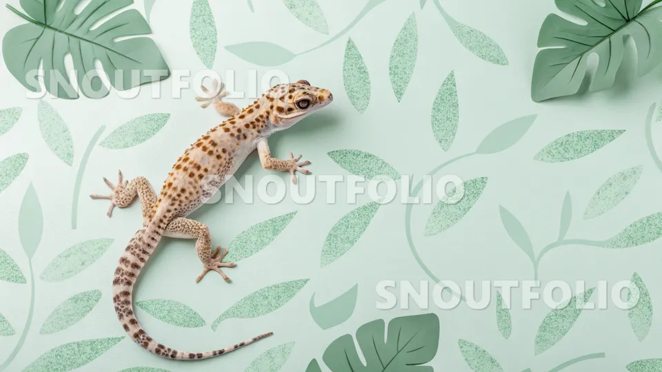 Faithful Portrait of the Mourning Gecko