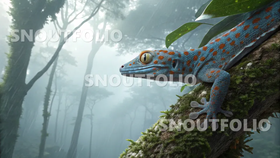 Bold Charm of the Tokay Gecko