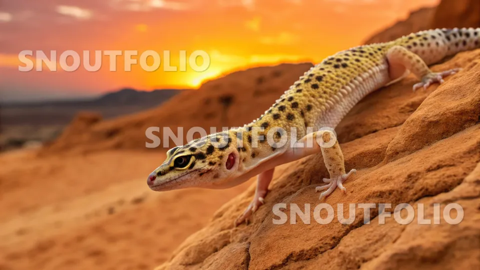 Gentle Aura of the Leopard Gecko
