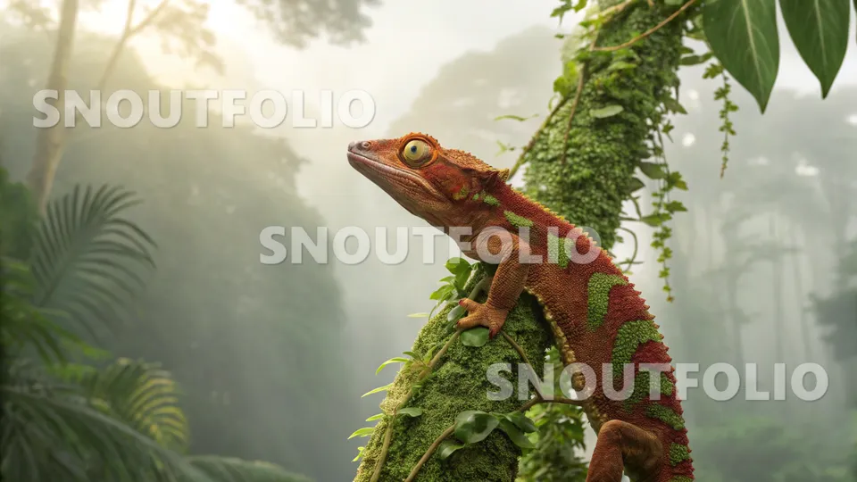 Witty Charm of the Crested Gecko