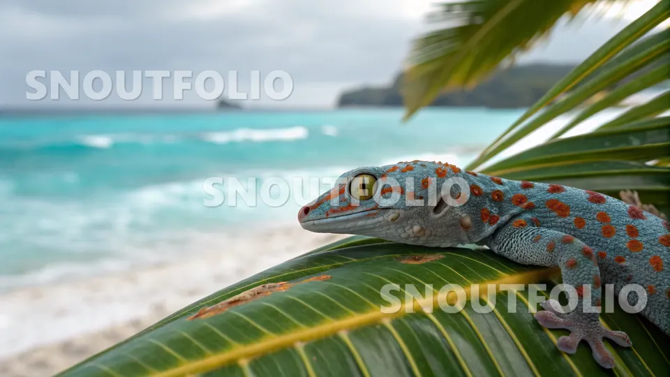 Lively Presence of the Tokay Gecko