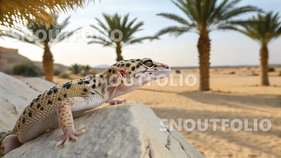 Noble Whimsy of the Leopard Gecko