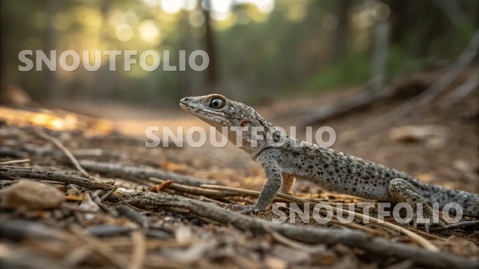 Cheerful Sight of the Madagascar Ground Gecko