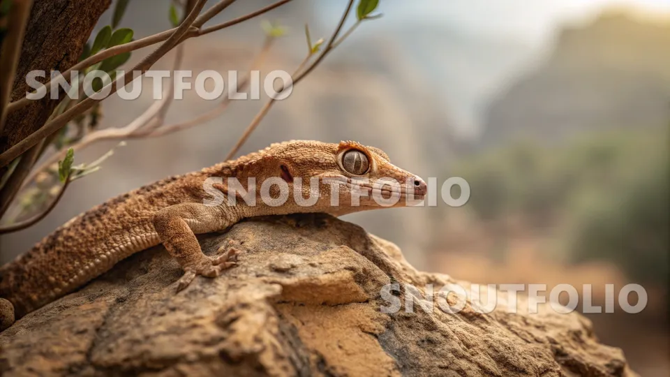 Bold Sight of the Madagascar Ground Gecko