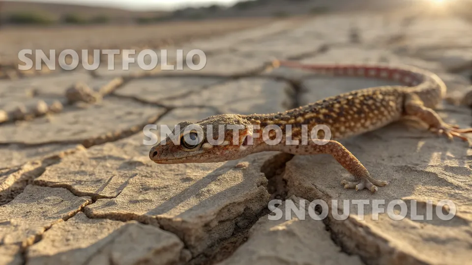 Bright Spirit of the Madagascar Ground Gecko