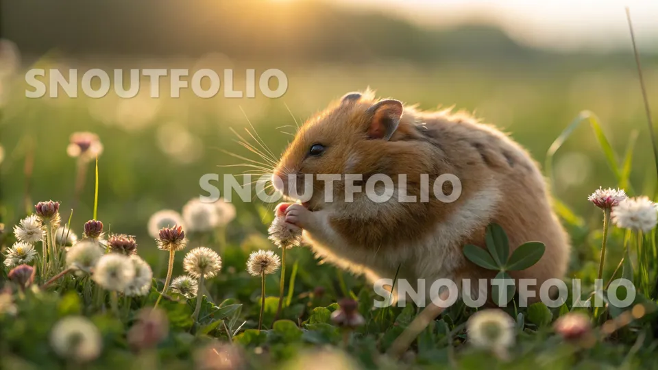 Wild Whiff of the Cinnamon Syrian Hamster