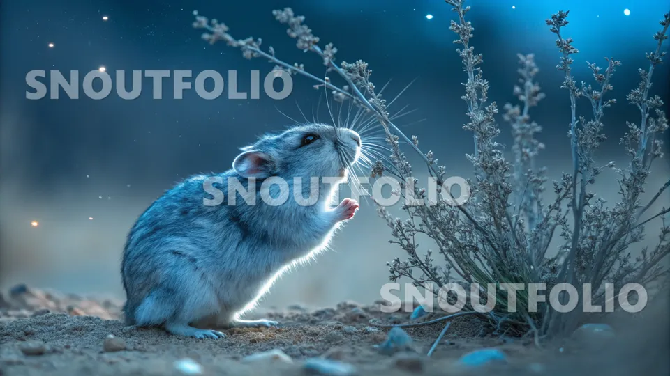 Silent Essence of the Glimmer Dwarf Hamster