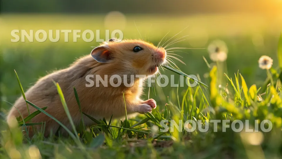 Bold Wanderer of the Sunbeam Hamster
