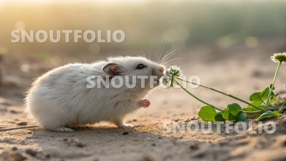 Loyal Spirit of the Frost Syrian Hamster