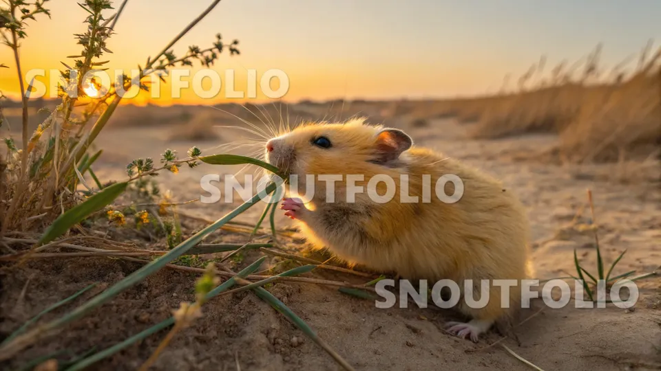 Radiant Spirit of the Sunbloom Hamster