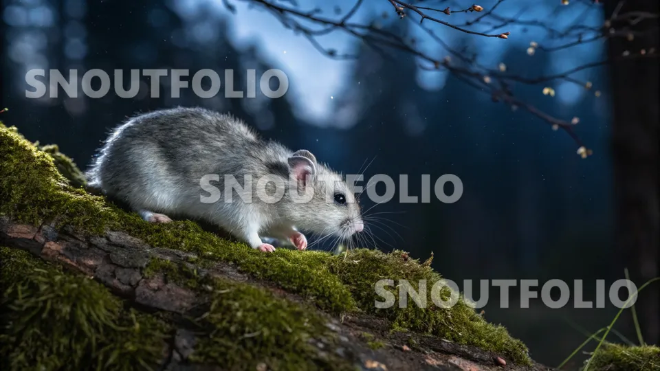 Faithful Charm of the Moonlight Campbell’s Hamster
