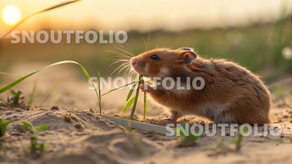 Witty Sight of the Sundew Syrian Hamster