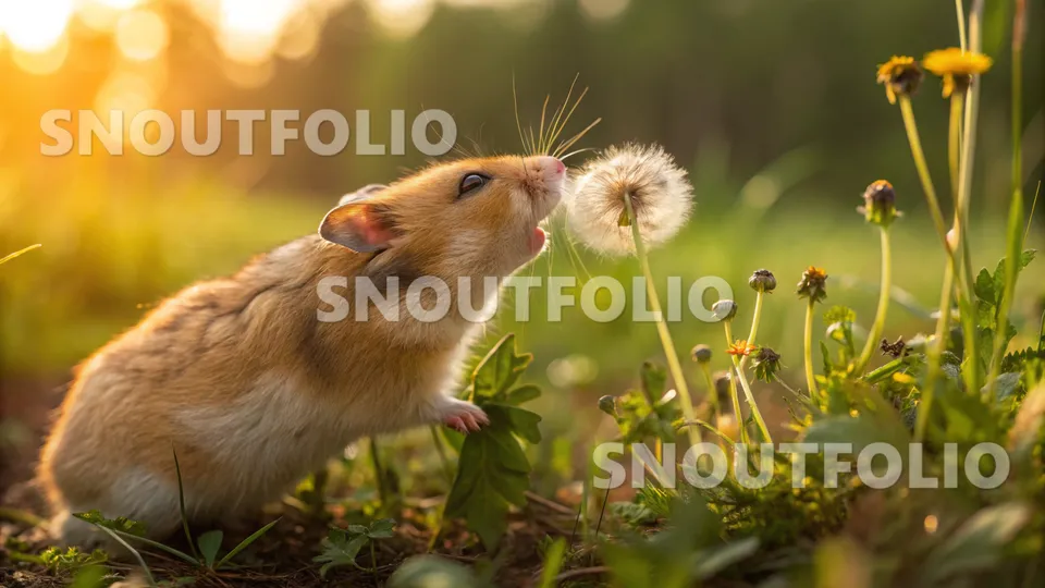 Calm Essence of the Sundust Campbell’s Hamster