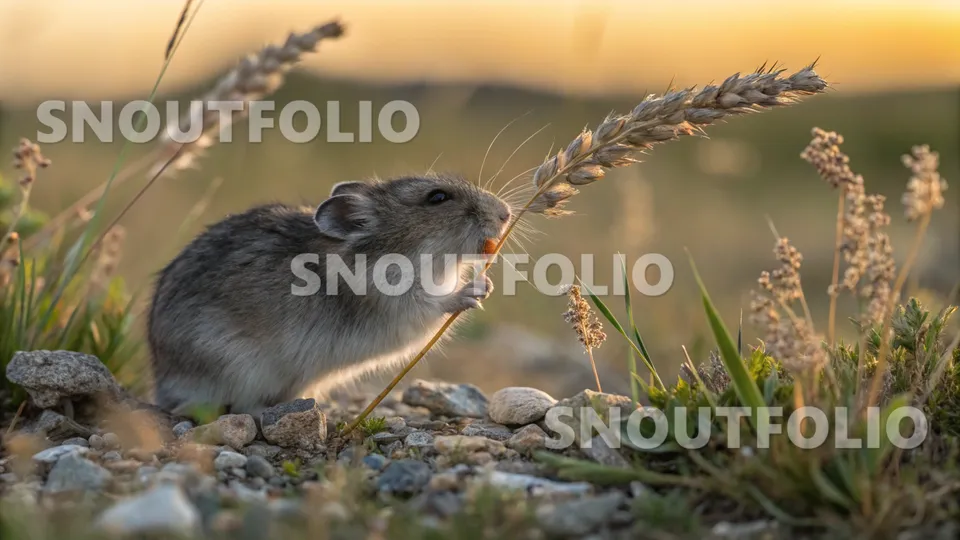 Curious Pose of the Twilight Hamster