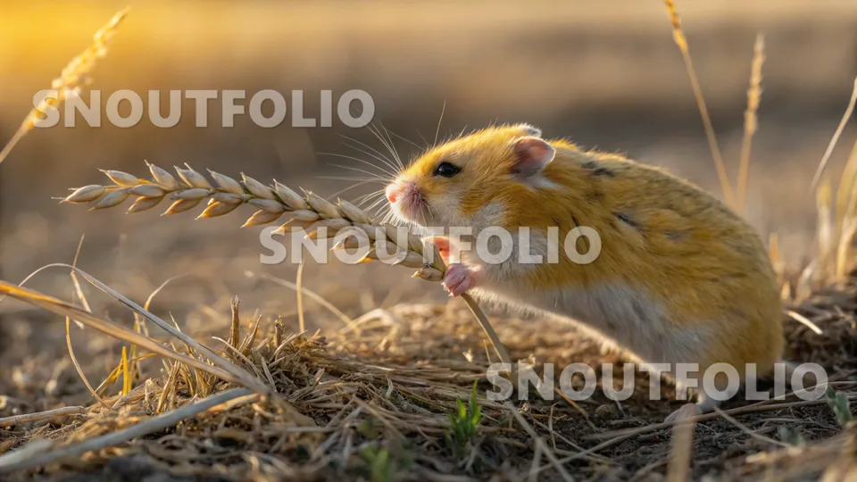 Cheerful Presence of the Sunpetal Roborovski Hamster