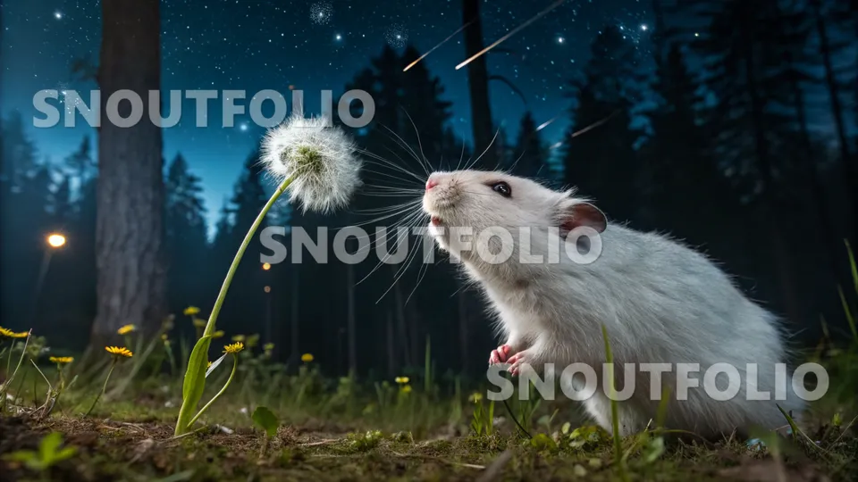 Loyal Charm of the Moonbloom Campbell’s Hamster