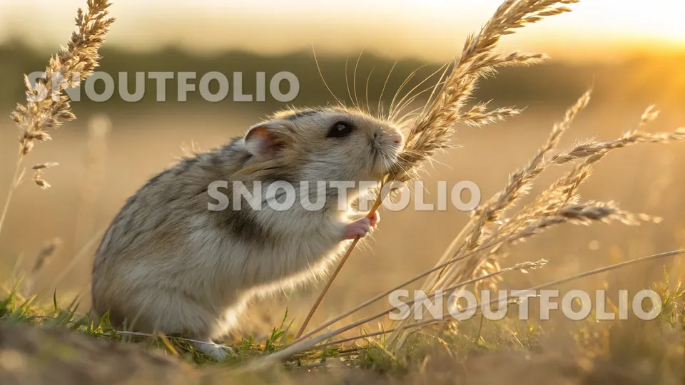 Wild Sight of the Roborovski Hamster