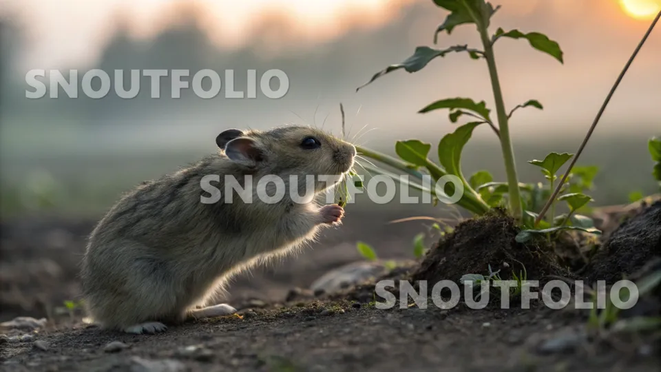 Mighty Gaze of the Dusk Sprout Hamster