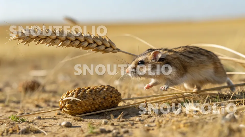Vivid Companion of the Sable Roborovski Hamster