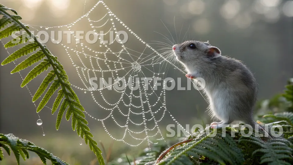 Elegant Spark of the Mist Whisker Hamster
