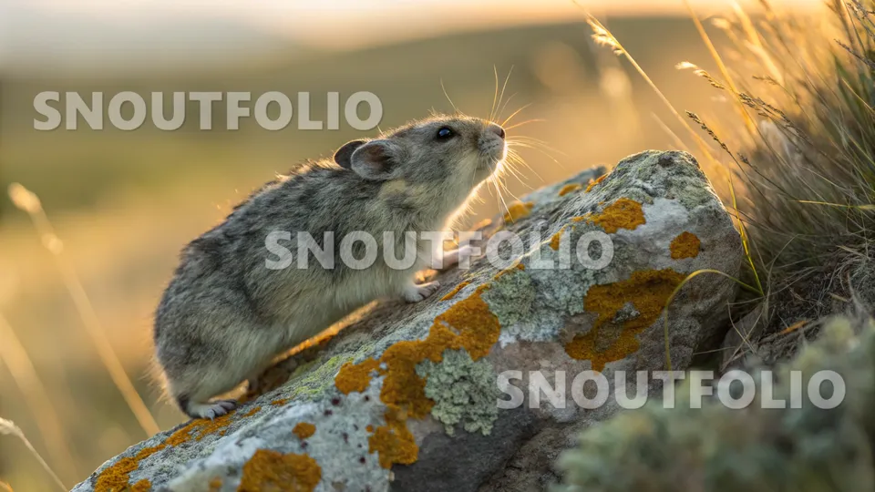 Gentle Flare of the Lichen Veil Hamster