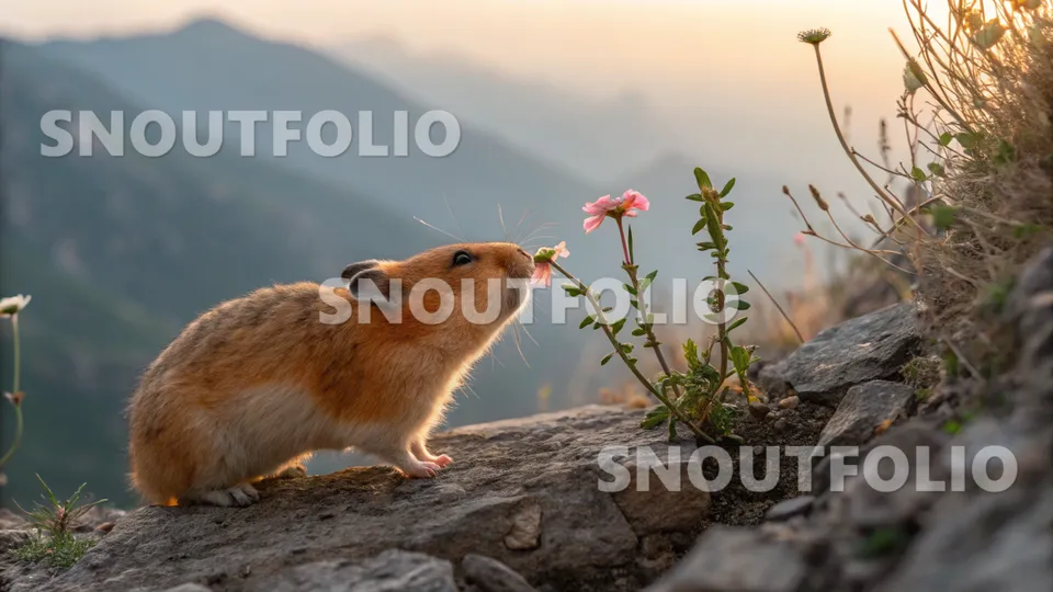 Loyal Journey of the Coral Sprout Hamster