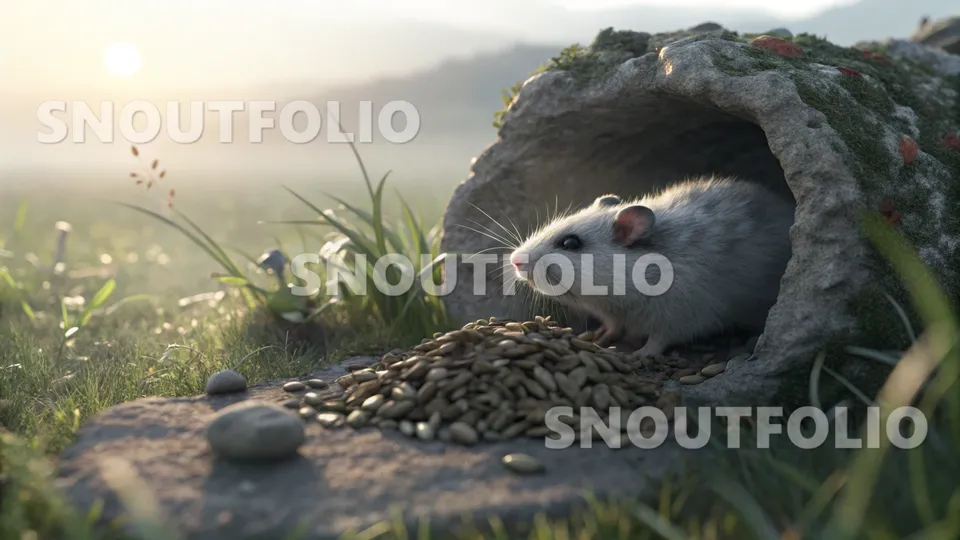Charming Flare of the Mist Veil Hamster