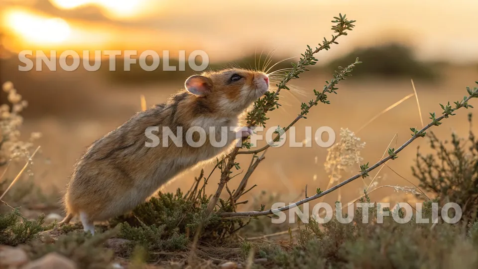 Faithful Spark of the Sienna Whisker Hamster