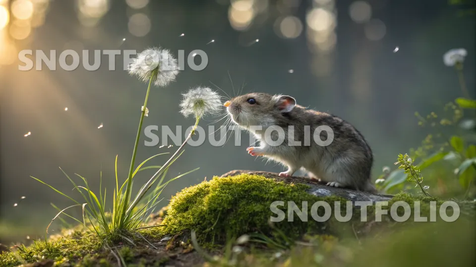 Calm Whimsy of the Campbell’s Dwarf Hamster