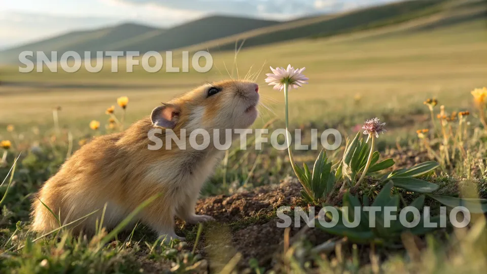 Bold Aura of the Glow Dwarf Hamster