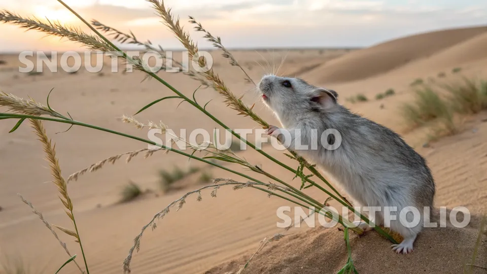 Elegant Wanderer of the Moonbeam Hamster