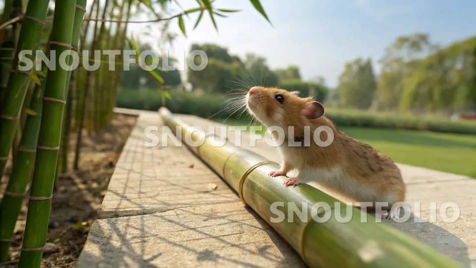 Noble Essence of the Sienna Chinese Hamster