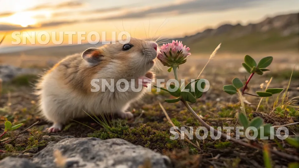 Loyal Memory of the Cinnamon Winter White Hamster